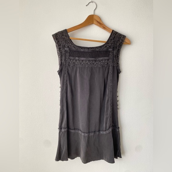 Free People Mini dress black size s - Picture 2 of 9